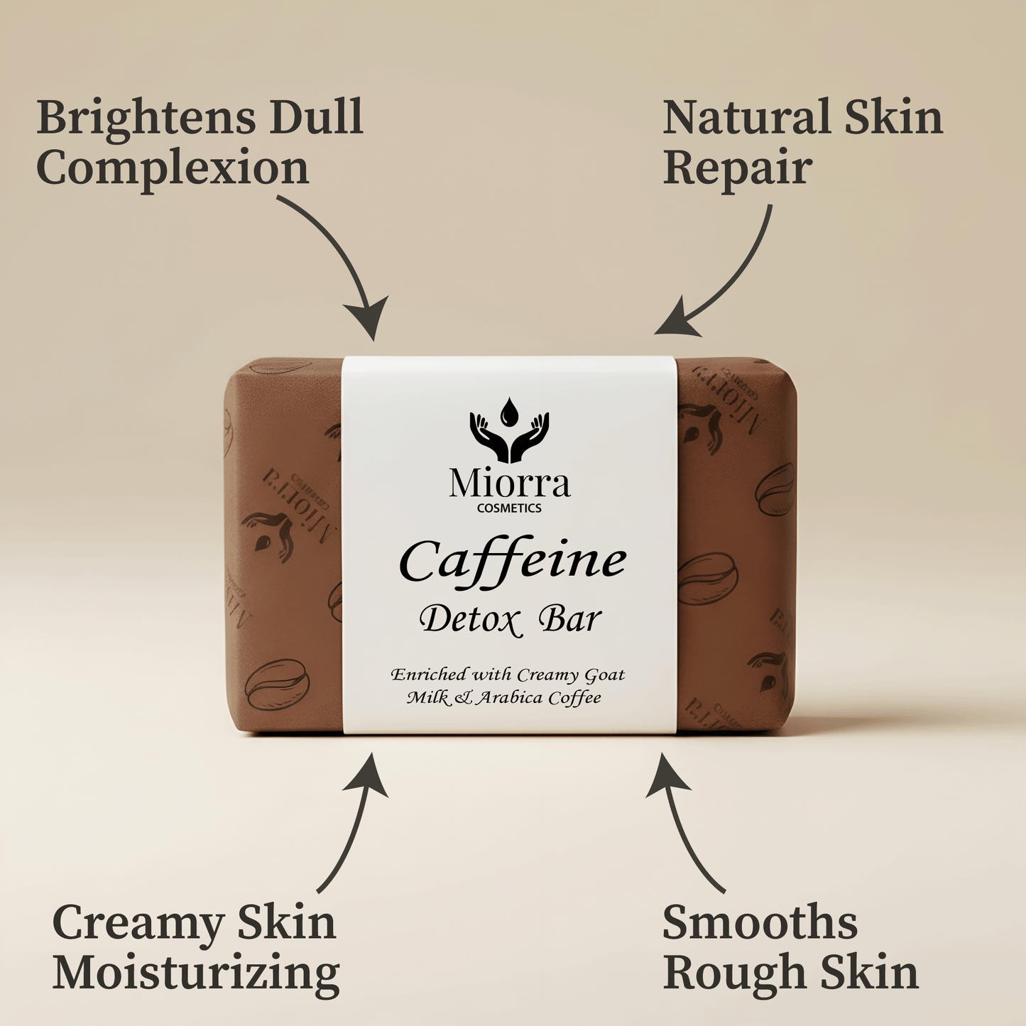 Caffeine Detox Soap for Smooth Skin