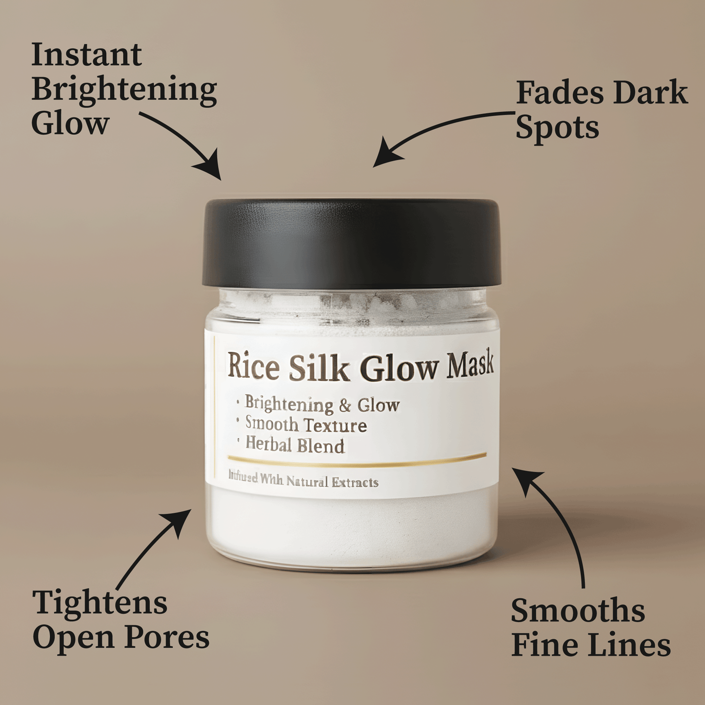 Rice Silk Glow Face Mask