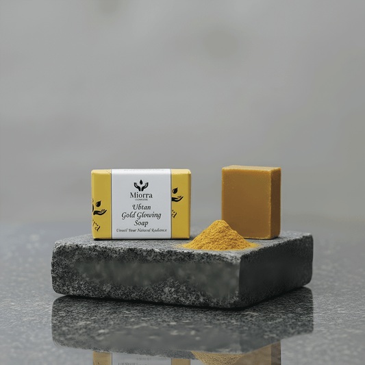 Ubtan Gold Glowing Soap Brightening Bar