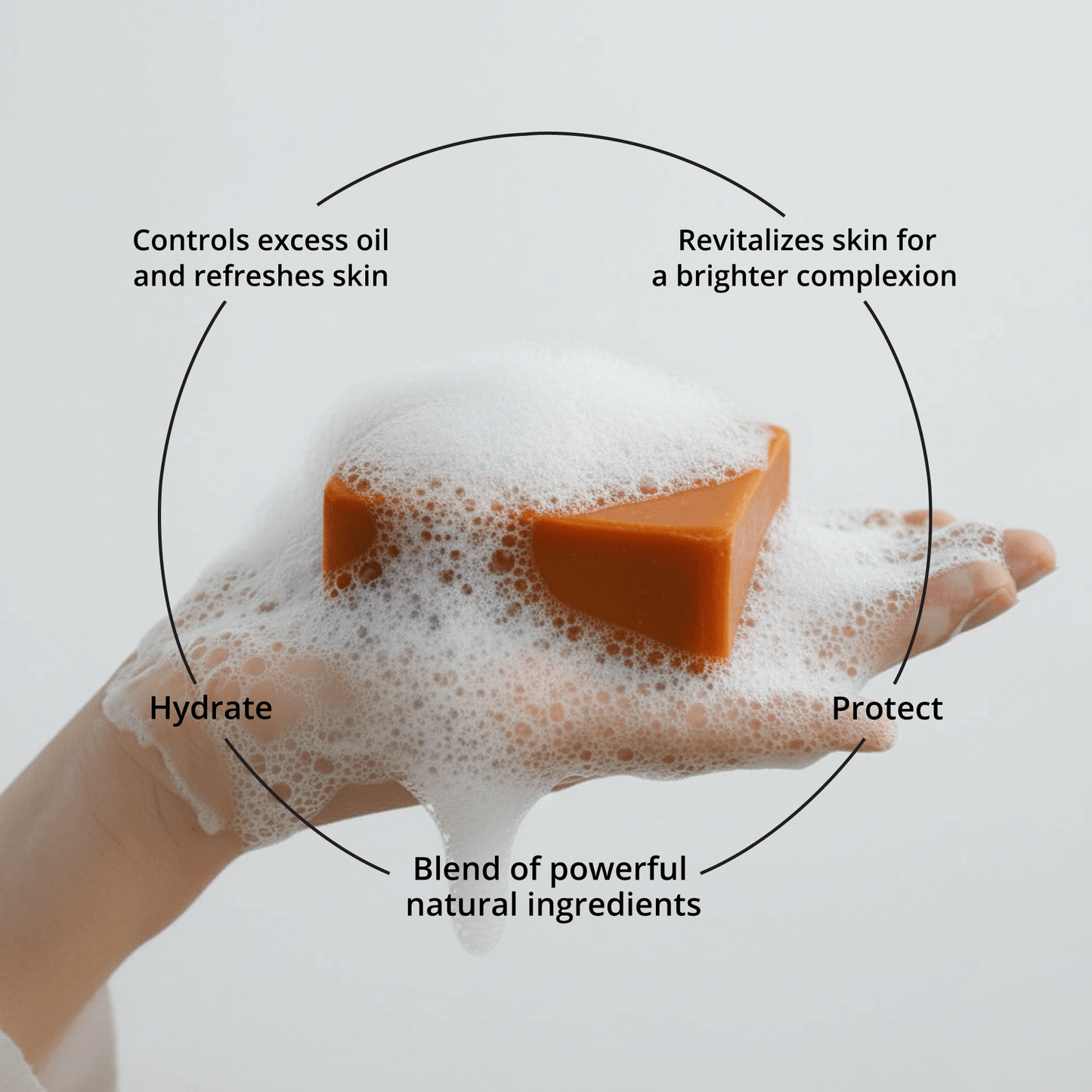 Orange Peel Herbal Soap